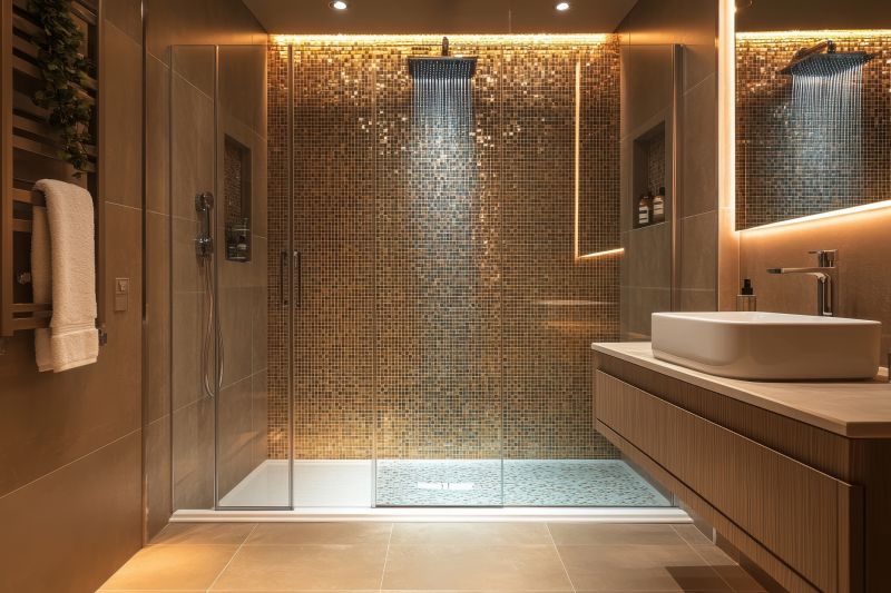 Large Glass Shower Enclosure